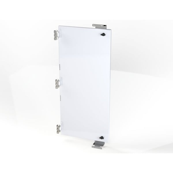 Panel, 42-1/2 in. H x 19.38 in. W x 0.83 in. L, Carbon Steel
